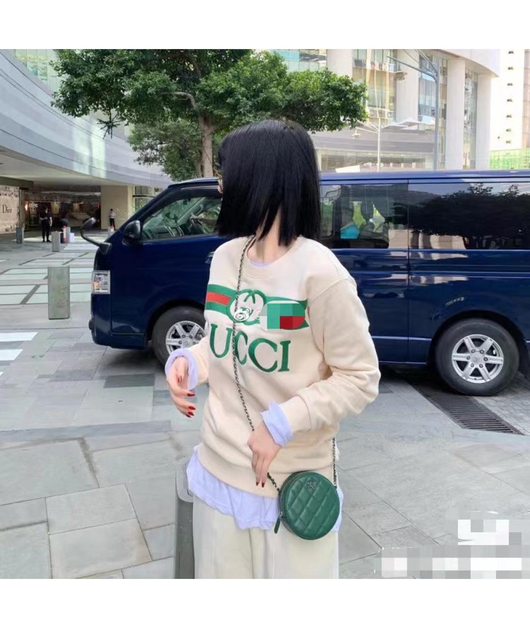 CHANEL Голубая кожаная сумка через плечо, фото 7