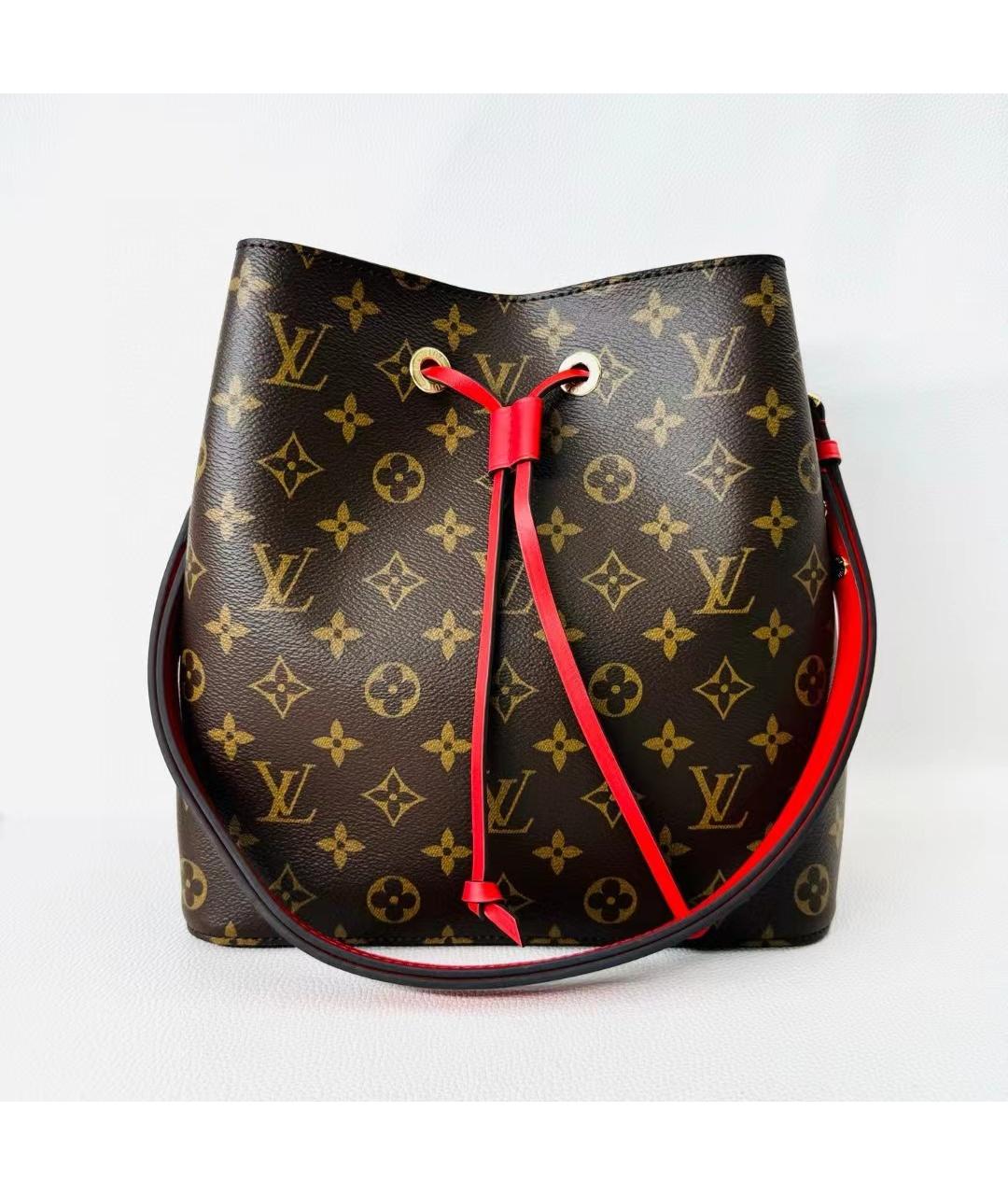 LOUIS VUITTON Коричневая сумка через плечо, фото 2