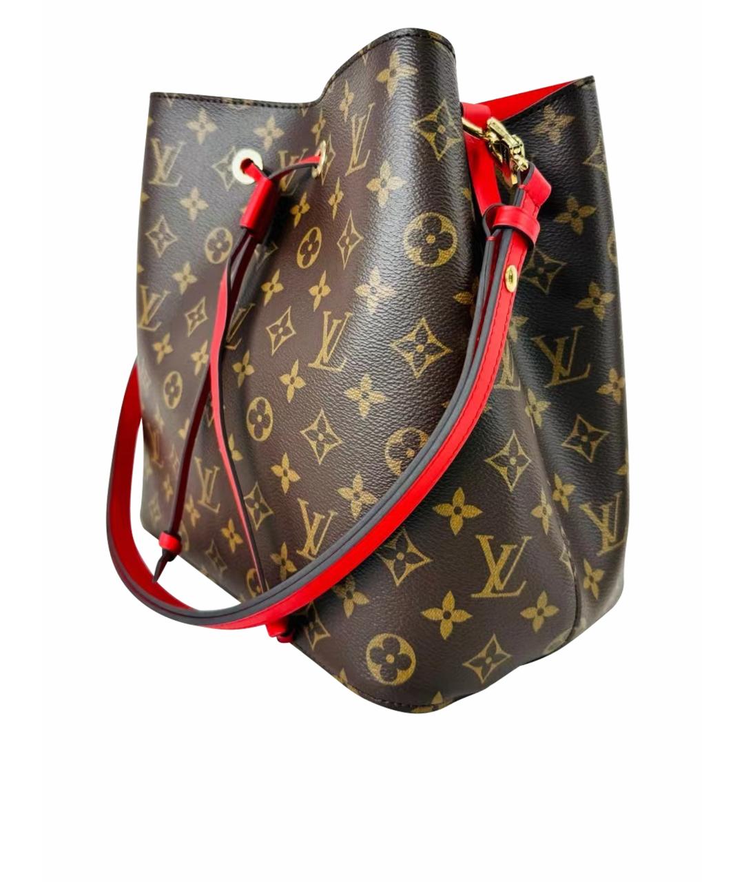 LOUIS VUITTON Коричневая сумка через плечо, фото 1