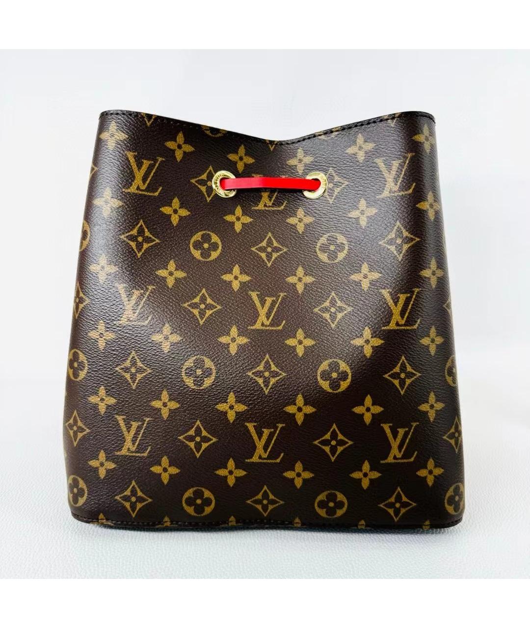 LOUIS VUITTON Коричневая сумка через плечо, фото 3