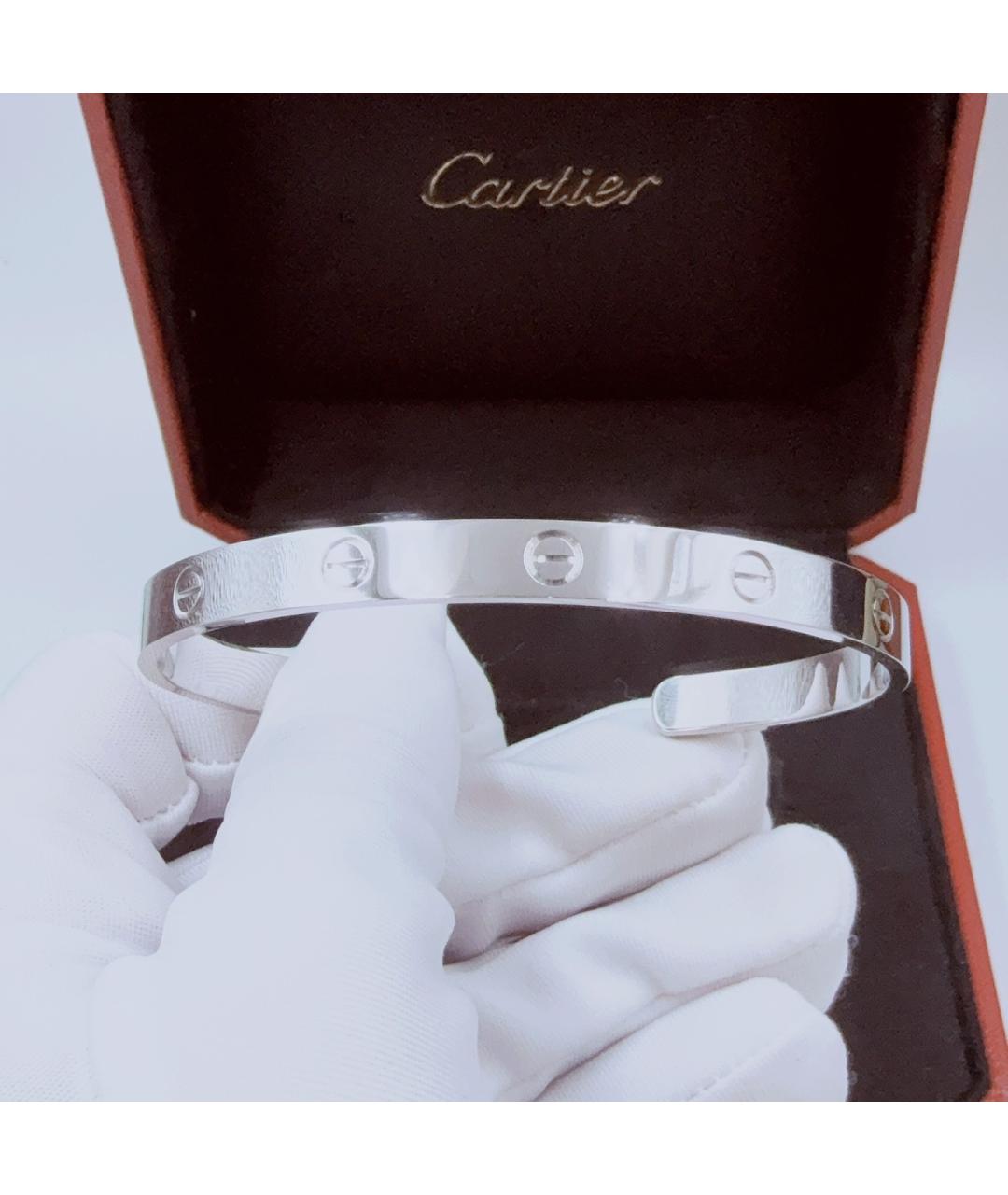 CARTIER Браслет из белого золота, фото 2