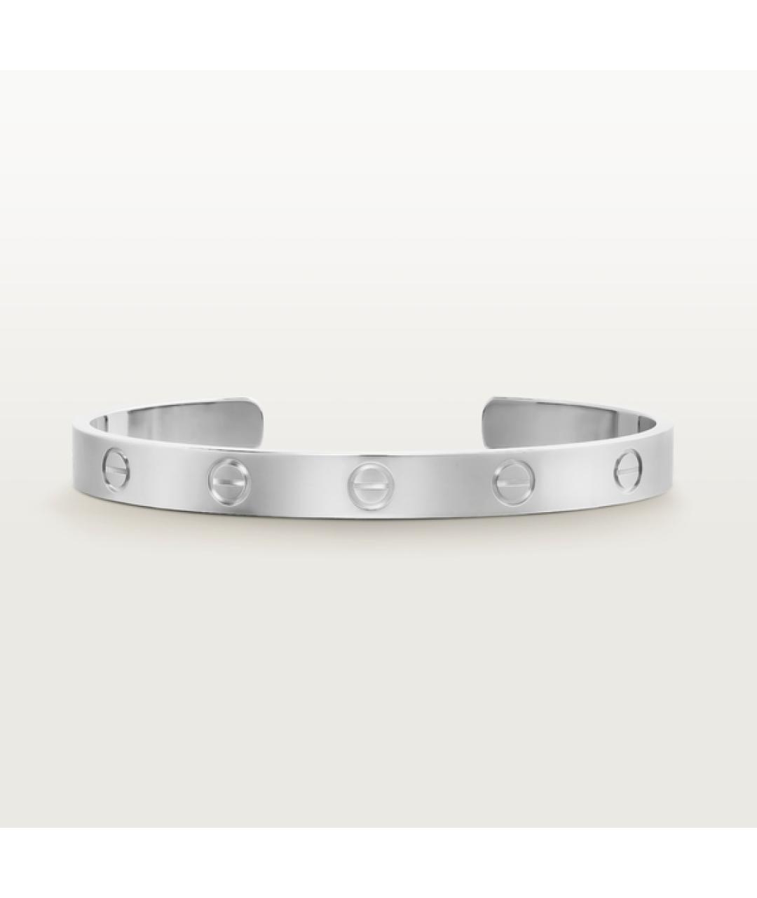 CARTIER Браслет из белого золота, фото 7