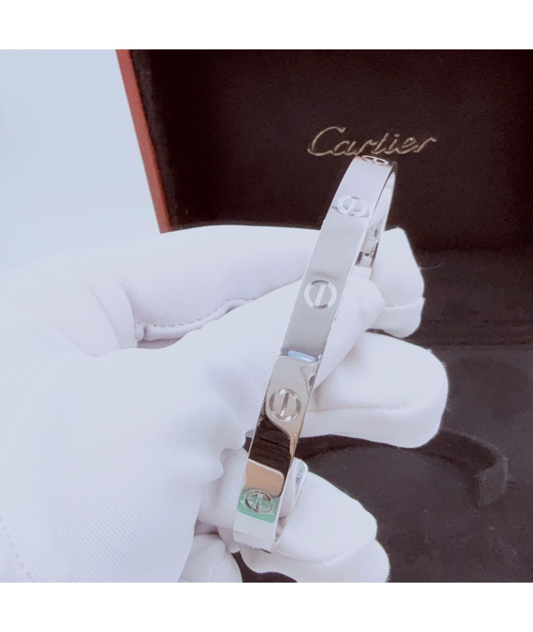 CARTIER Браслет из белого золота, фото 5