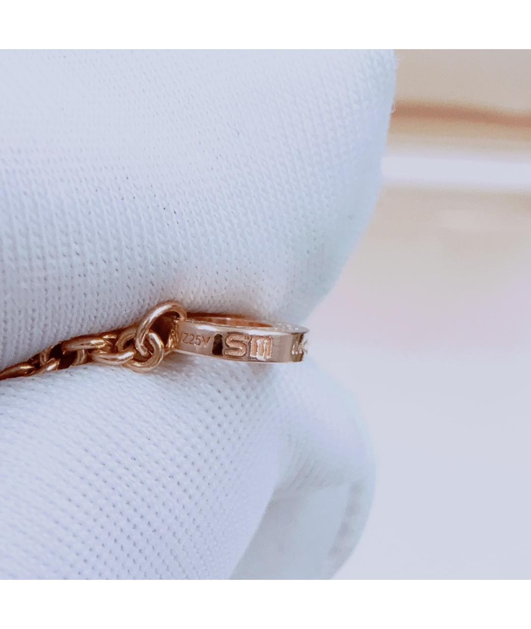 BVLGARI Черный браслет из розового золота, фото 7