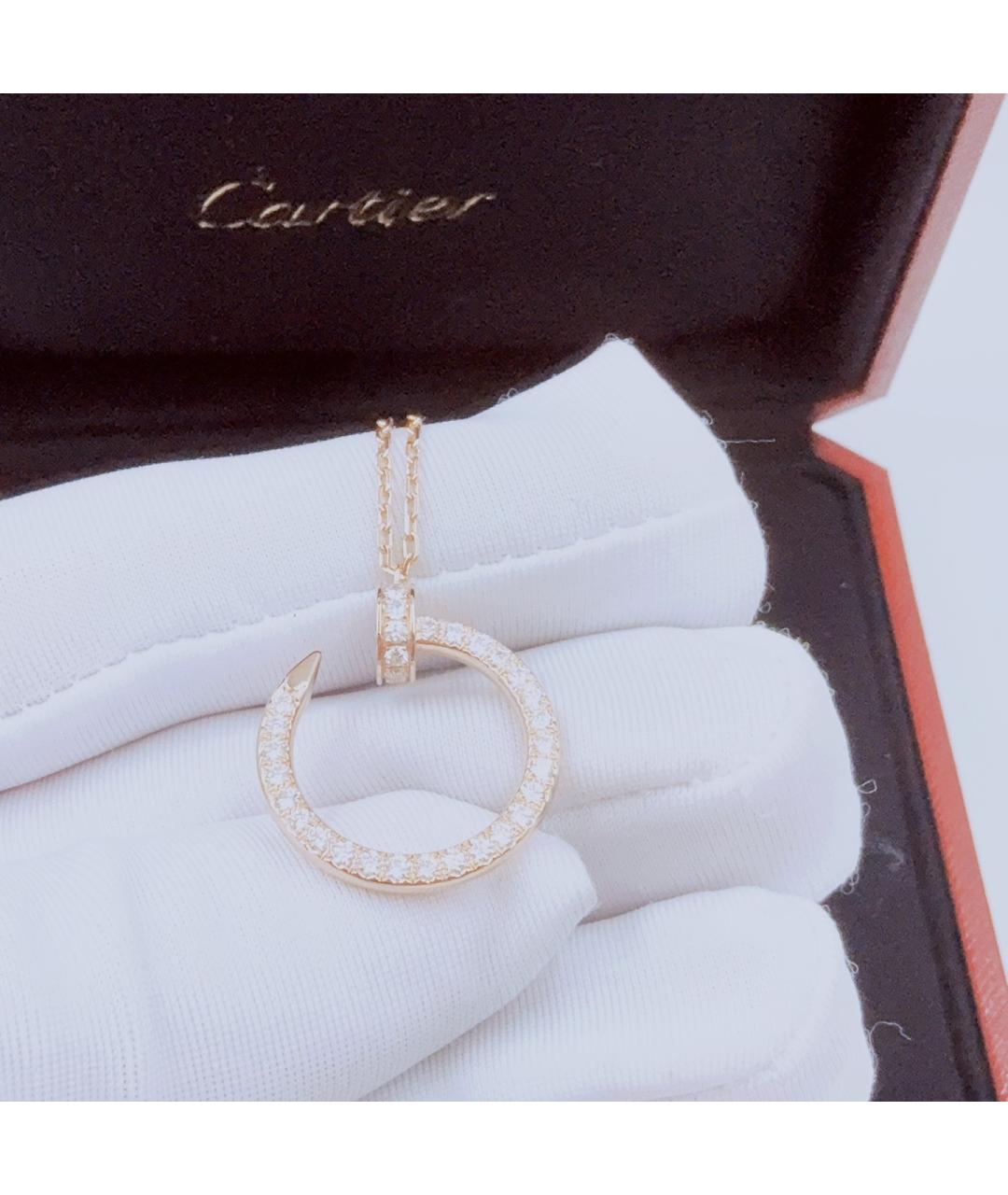 CARTIER Розовая подвеска из розового золота, фото 4
