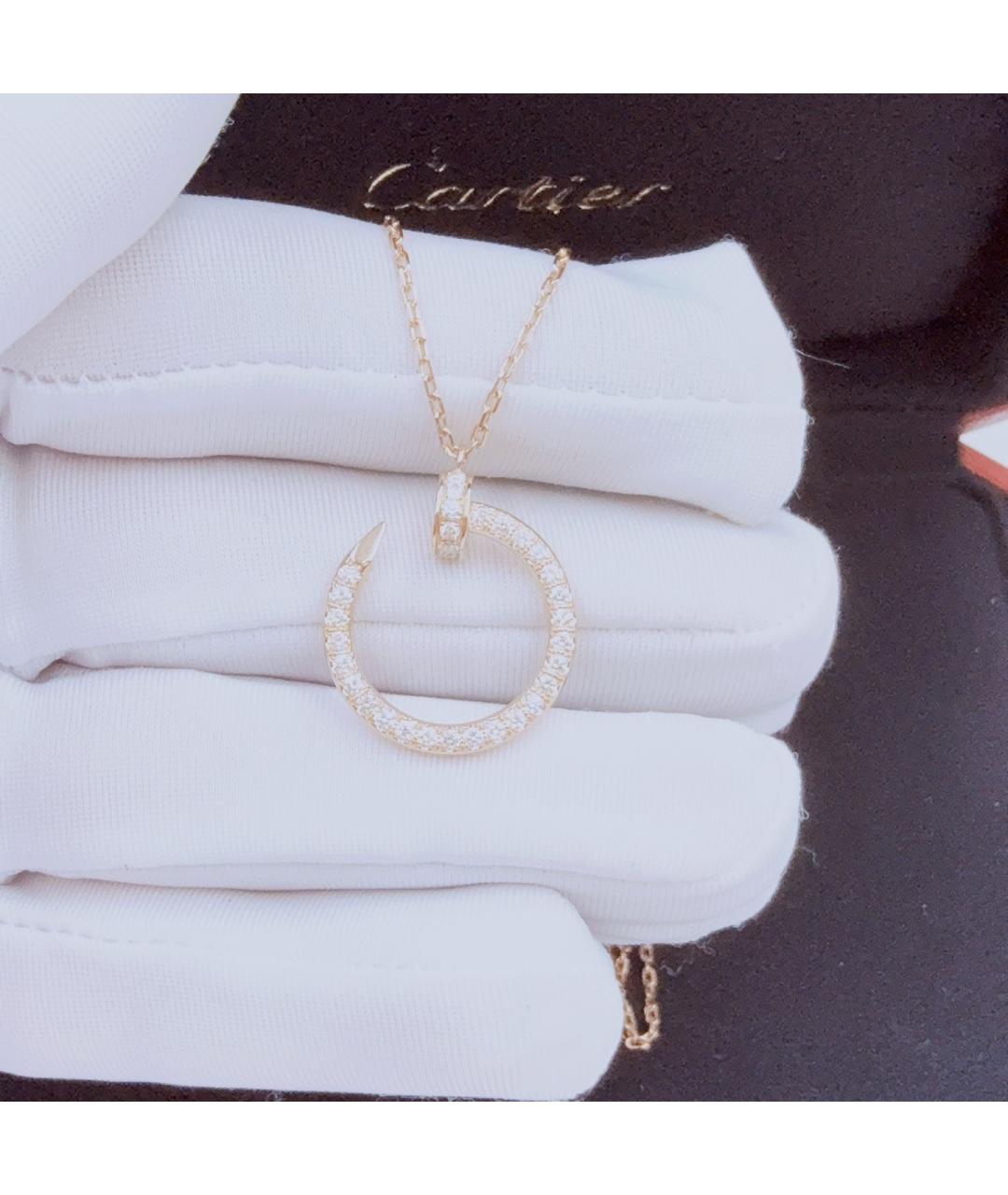 CARTIER Розовая подвеска из розового золота, фото 3