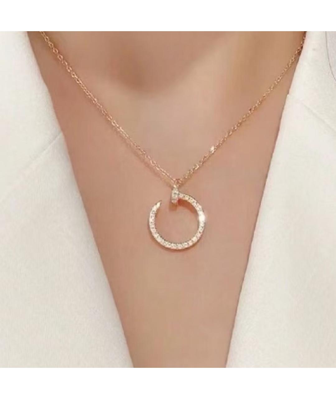 CARTIER Розовая подвеска из розового золота, фото 7