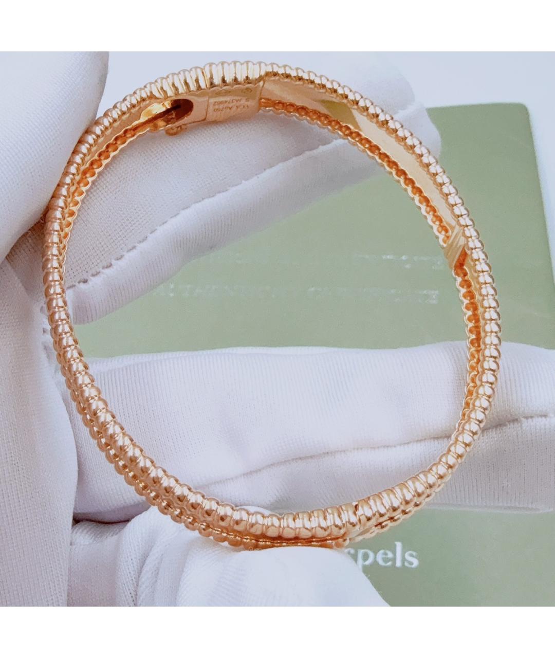 VAN CLEEF & ARPELS Розовый браслет из розового золота, фото 7