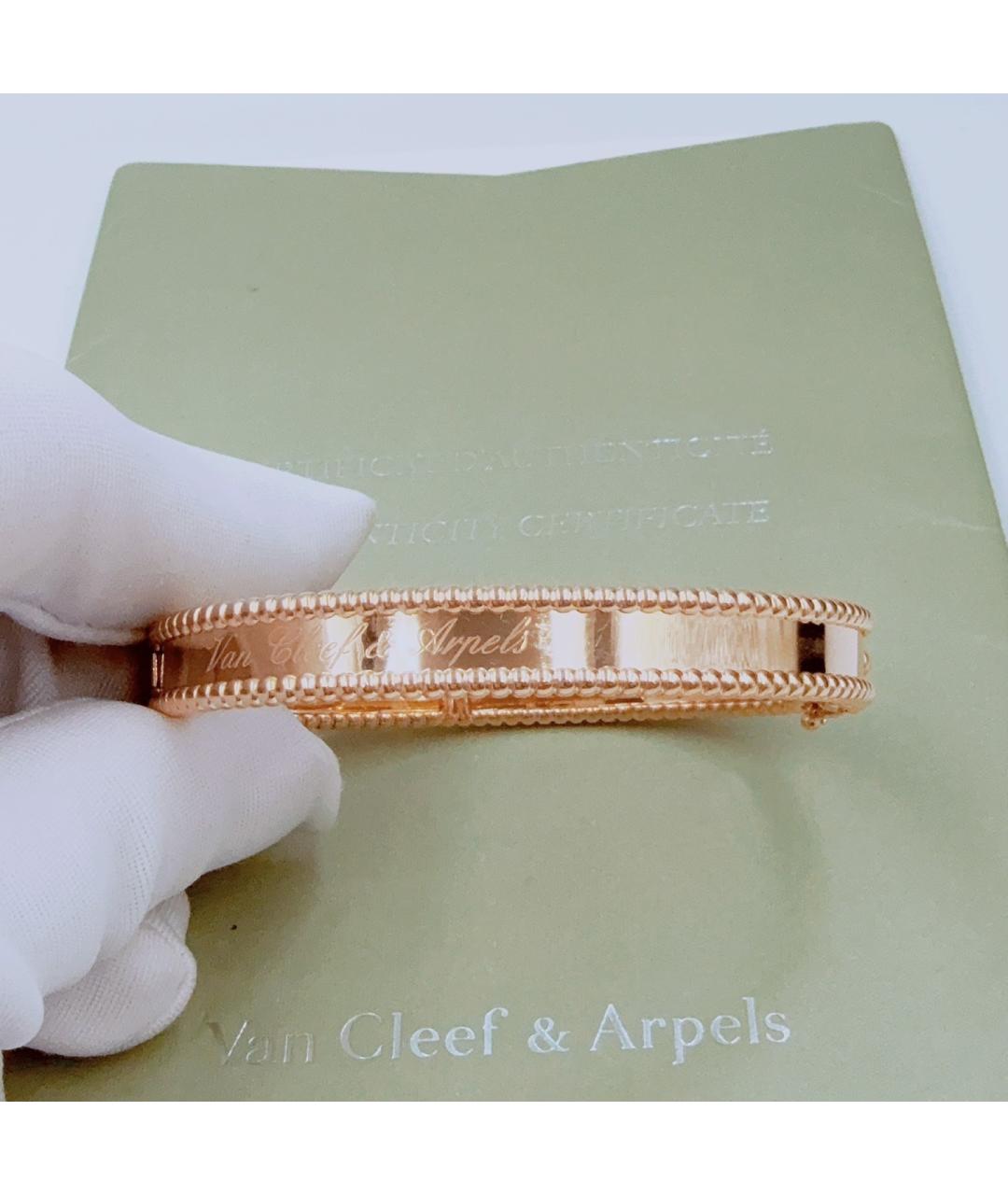 VAN CLEEF & ARPELS Розовый браслет из розового золота, фото 2