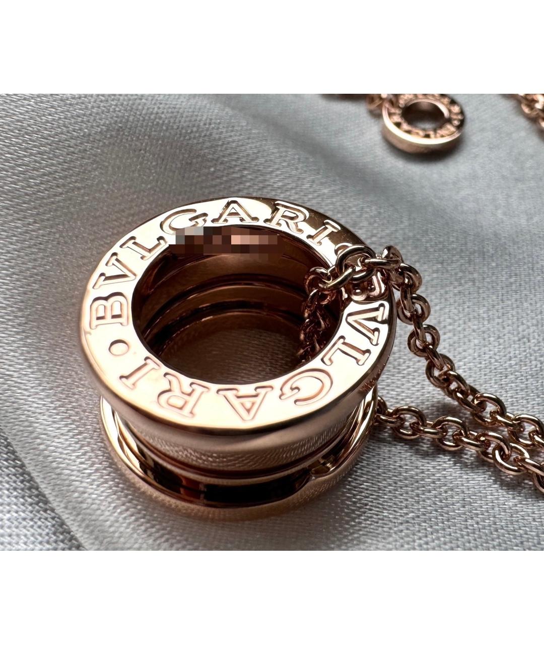 BVLGARI Розовое колье из розового золота, фото 4