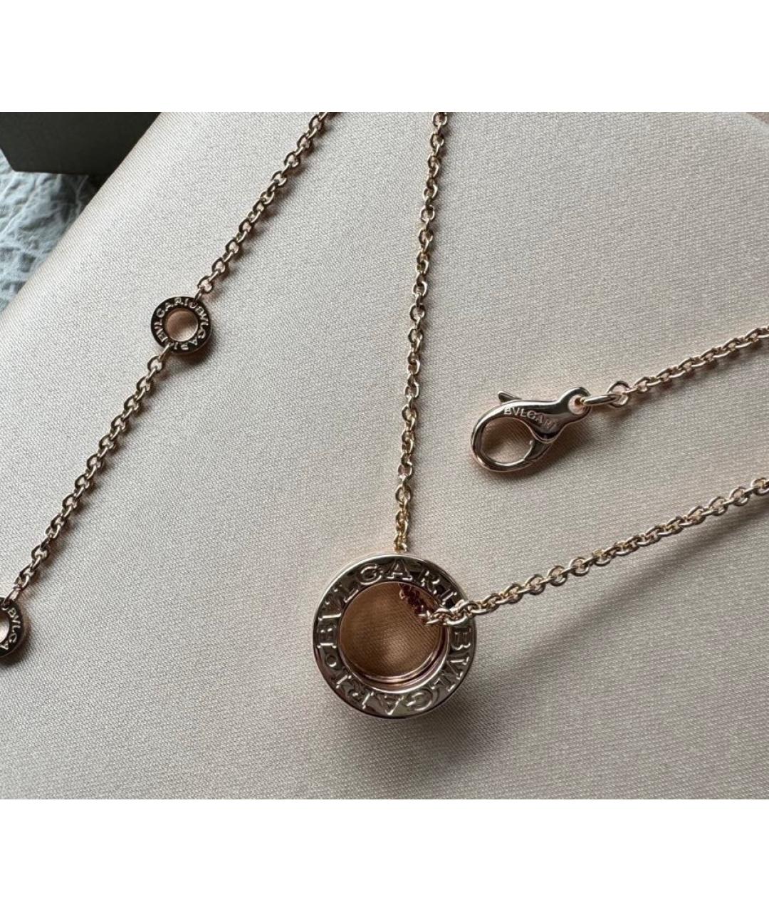 BVLGARI Розовое колье из розового золота, фото 6