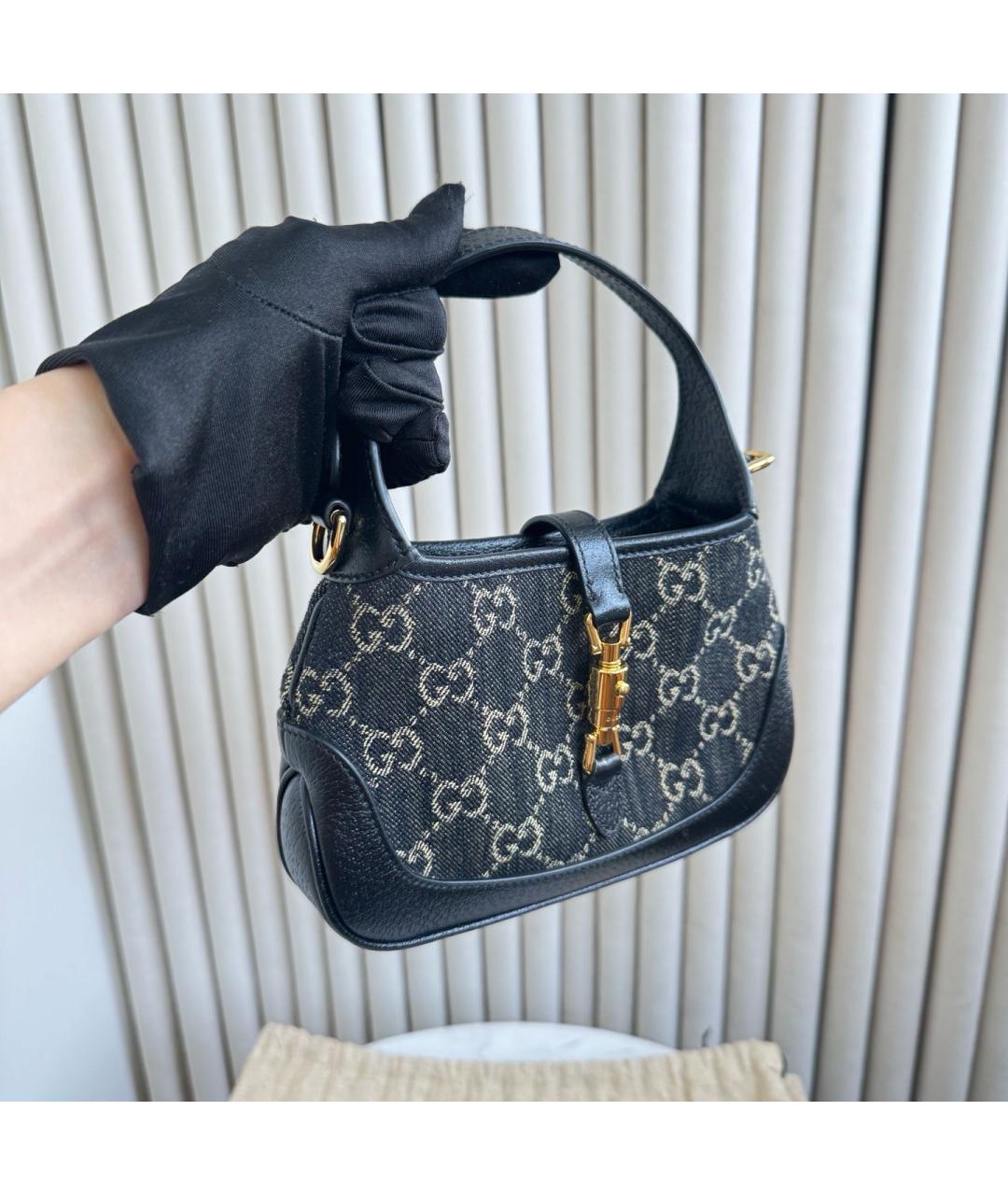 GUCCI Черная сумка через плечо, фото 3