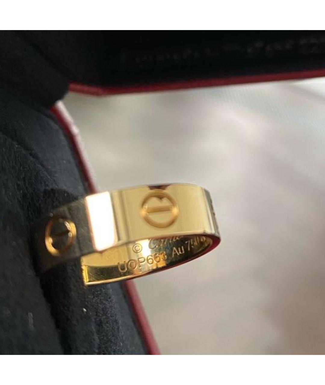 CARTIER Золотое кольцо из желтого золота, фото 4