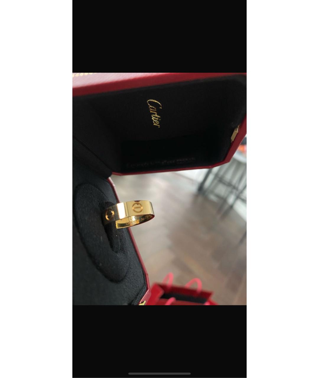 CARTIER Золотое кольцо из желтого золота, фото 3