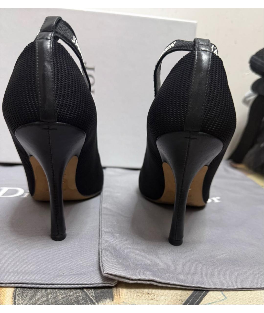 CHRISTIAN DIOR Черные туфли, фото 4
