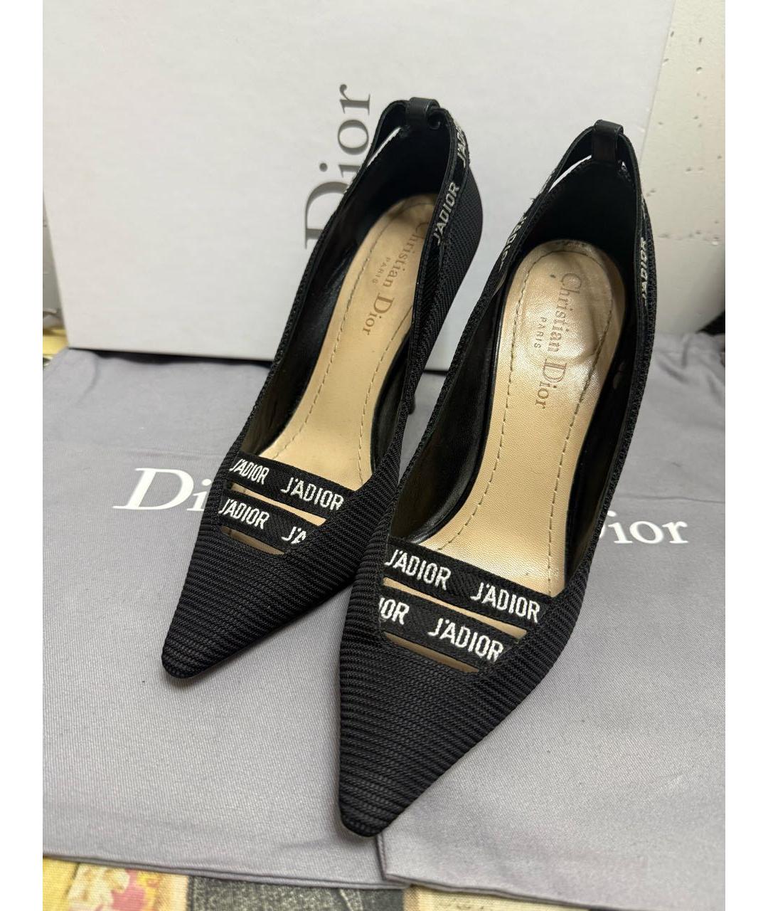 CHRISTIAN DIOR Черные туфли, фото 2
