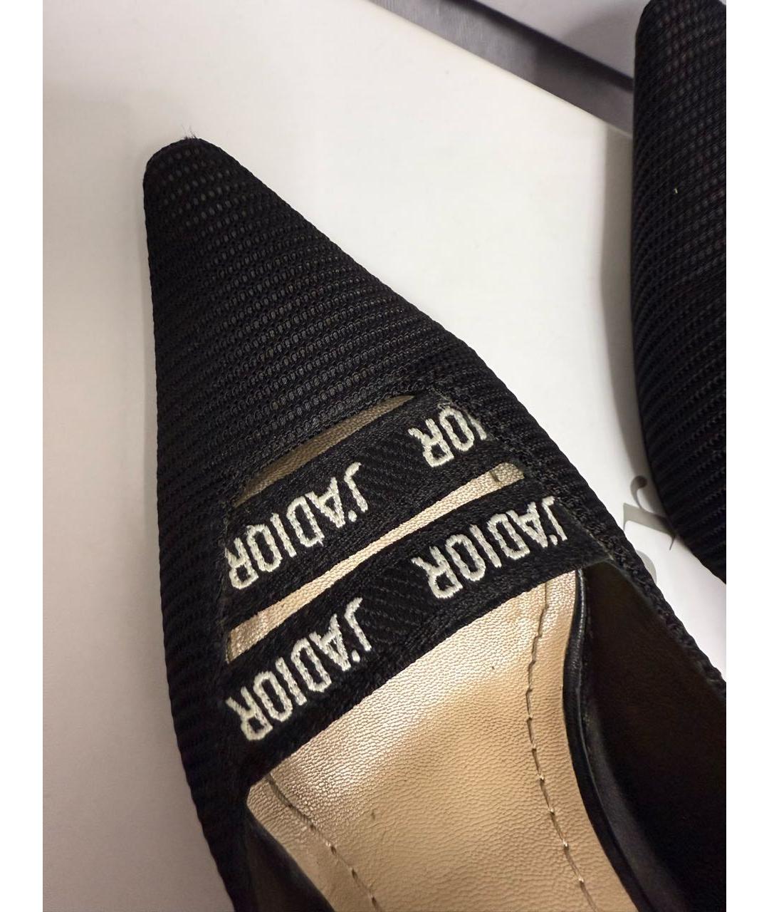 CHRISTIAN DIOR Черные туфли, фото 5