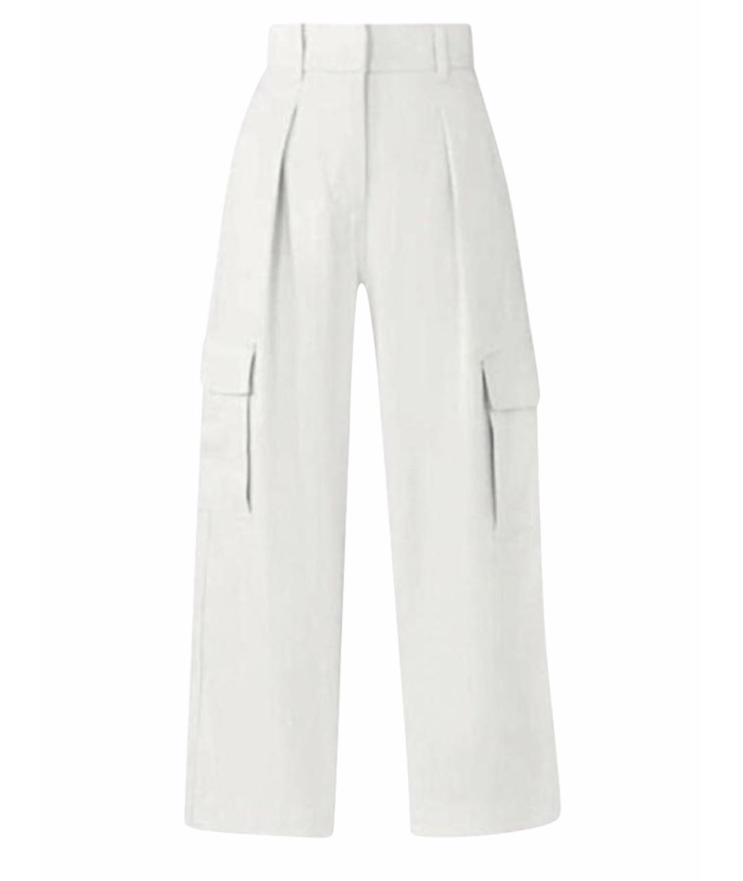 WEEKEND MAX MARA Хлопковые прямые брюки, фото 1