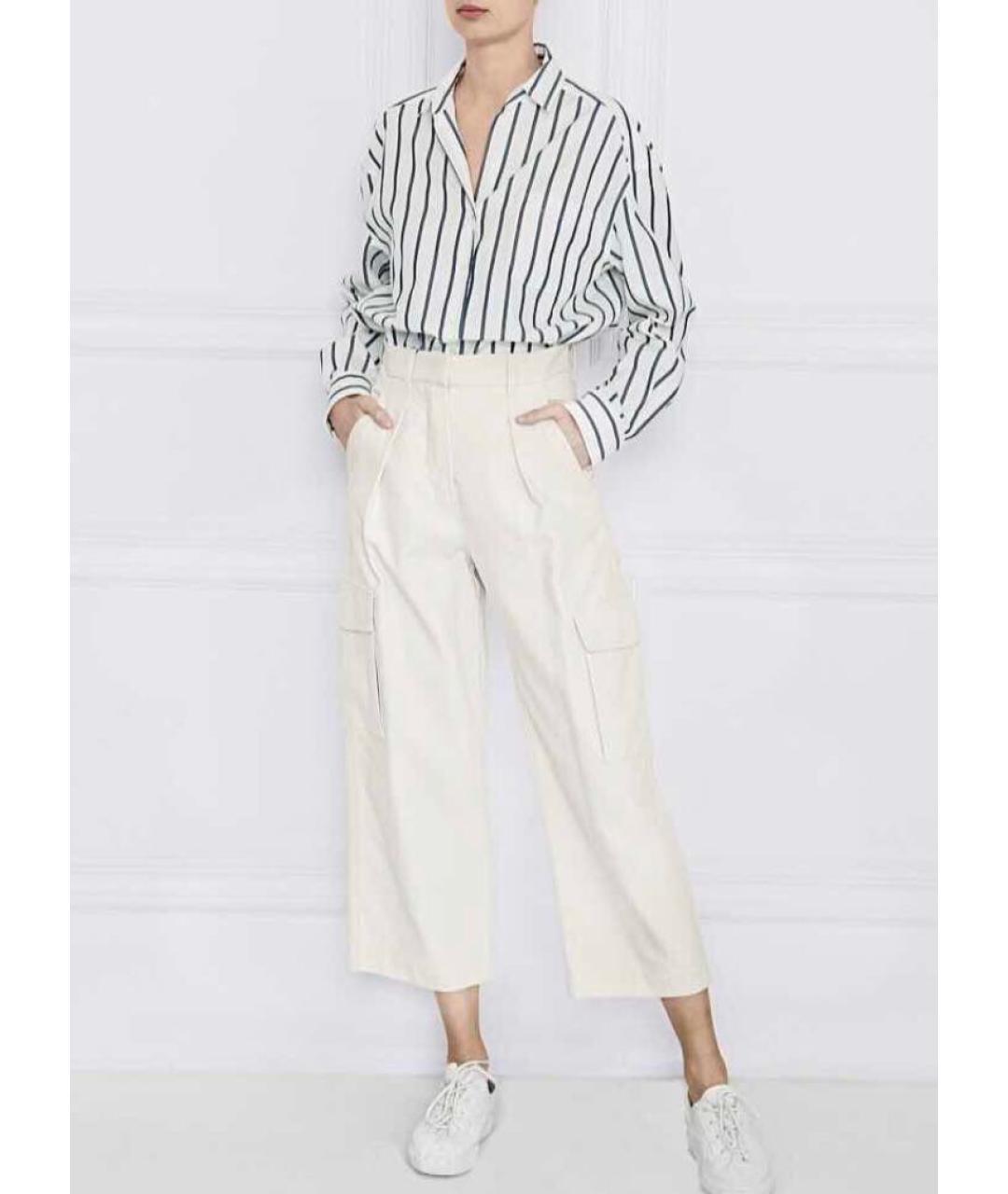 WEEKEND MAX MARA Хлопковые прямые брюки, фото 2
