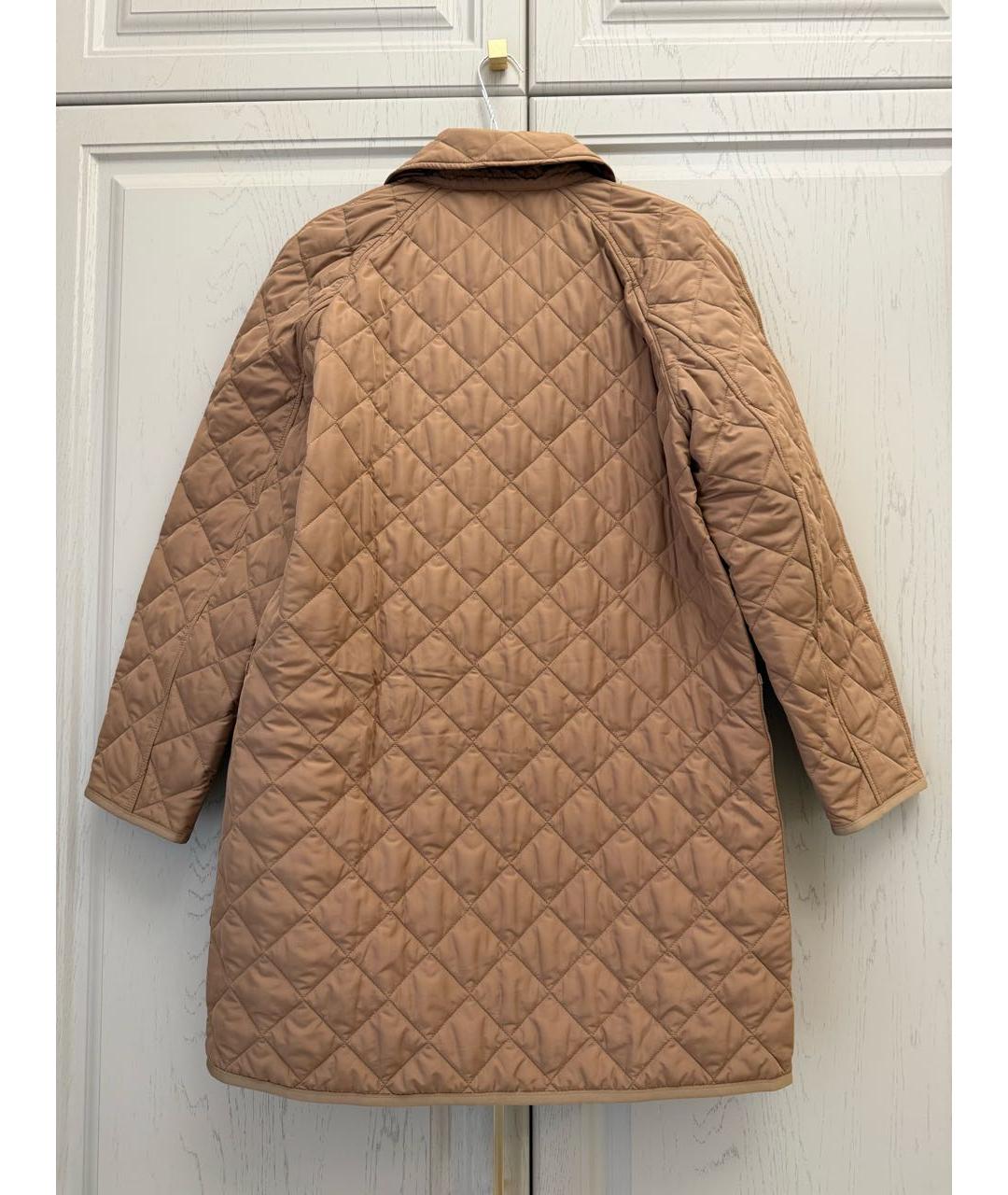 BURBERRY Бежевое пальто, фото 2