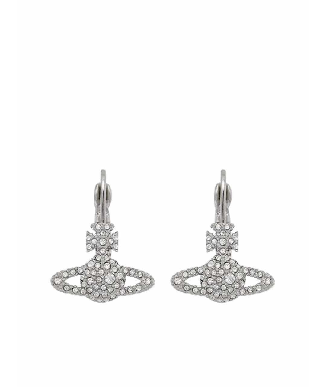 VIVIENNE WESTWOOD Серебряные латунные серьги, фото 1