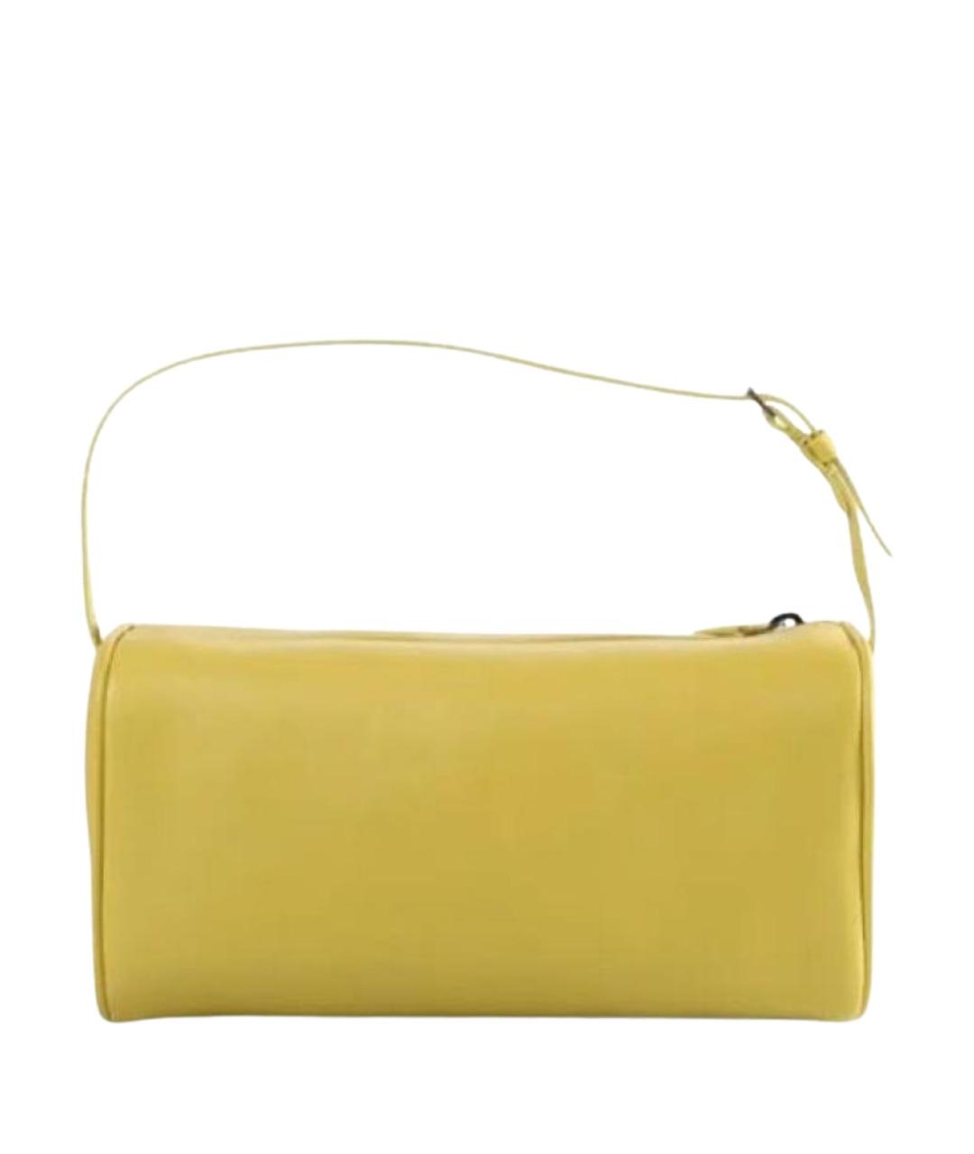 THE ROW Коричневая кожаная сумка с короткими ручками, фото 1