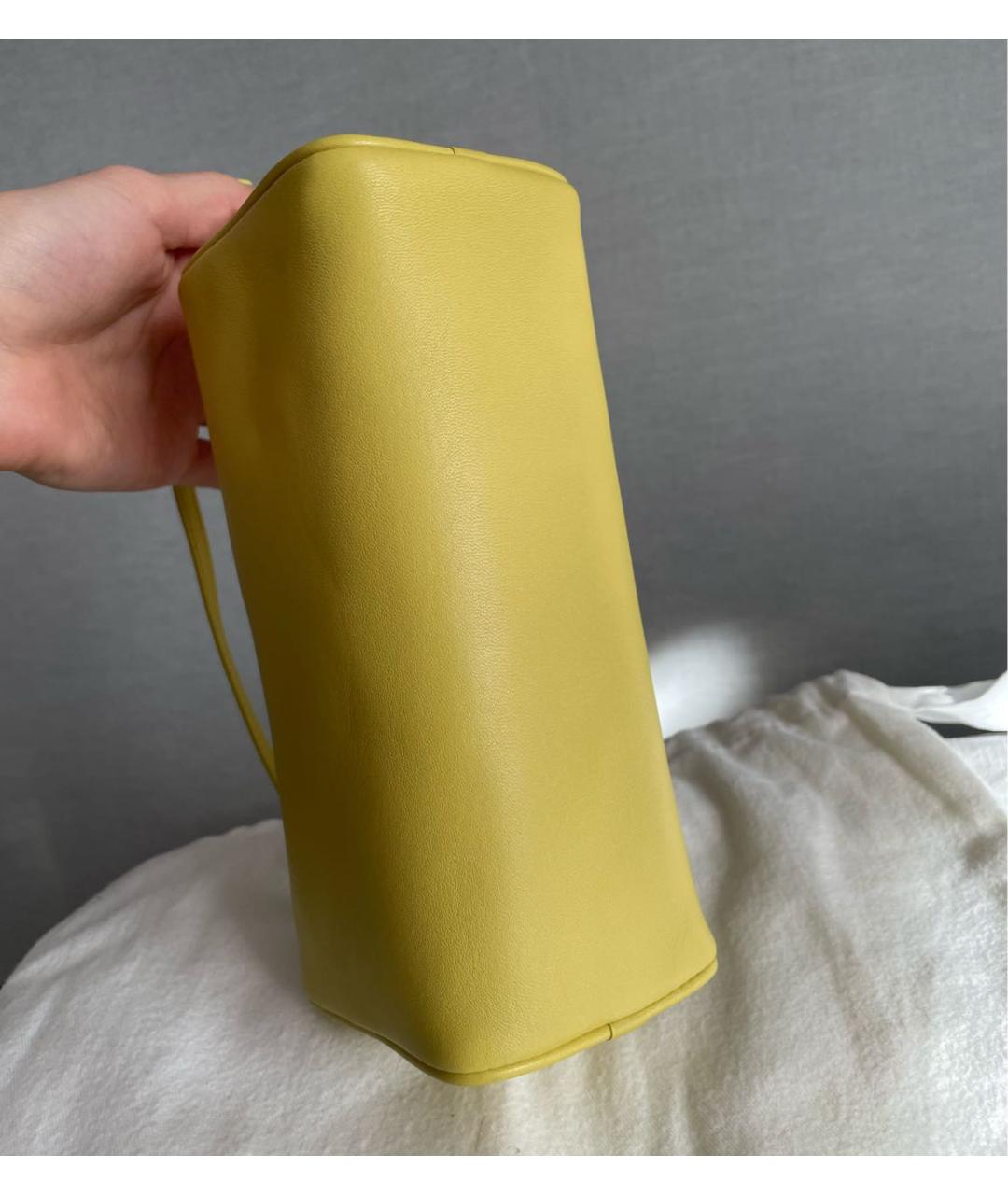 THE ROW Кожаная сумка с короткими ручками, фото 6