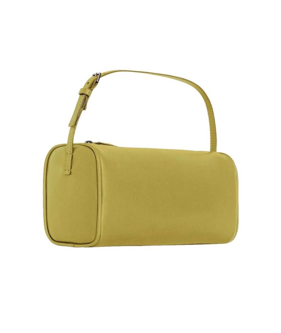 THE ROW Коричневая кожаная сумка с короткими ручками, фото 2