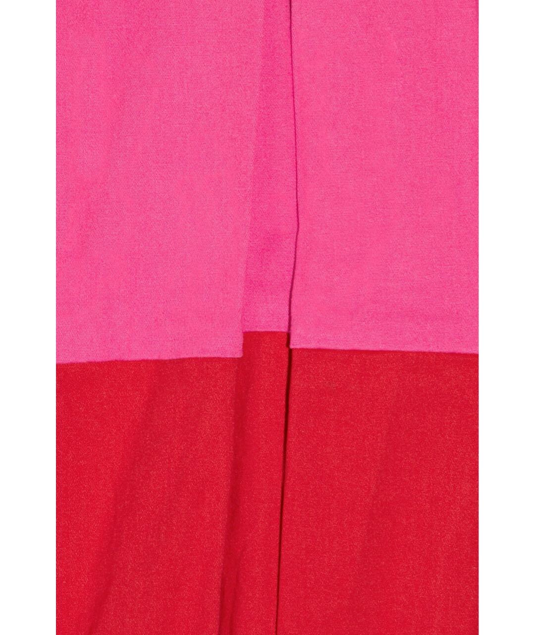 PREEN LINE Розовая хлопковая юбка миди, фото 3