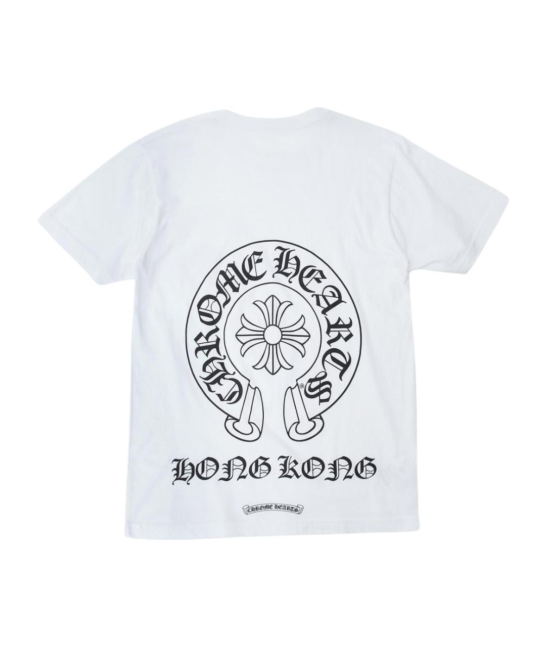CHROME HEARTS Белая хлопковая футболка, фото 2