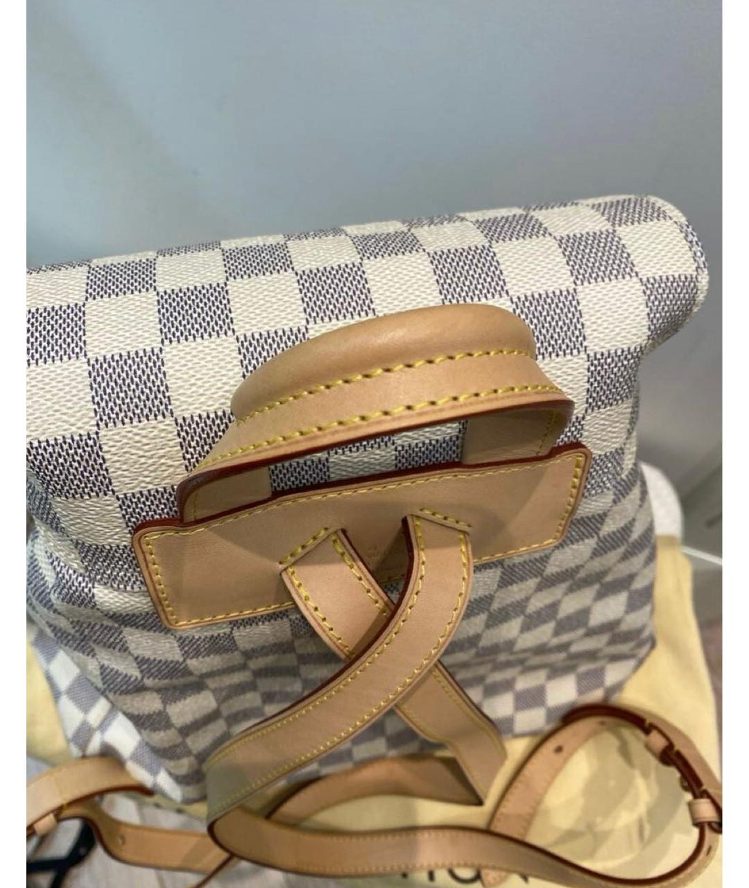 LOUIS VUITTON Белый рюкзак, фото 6