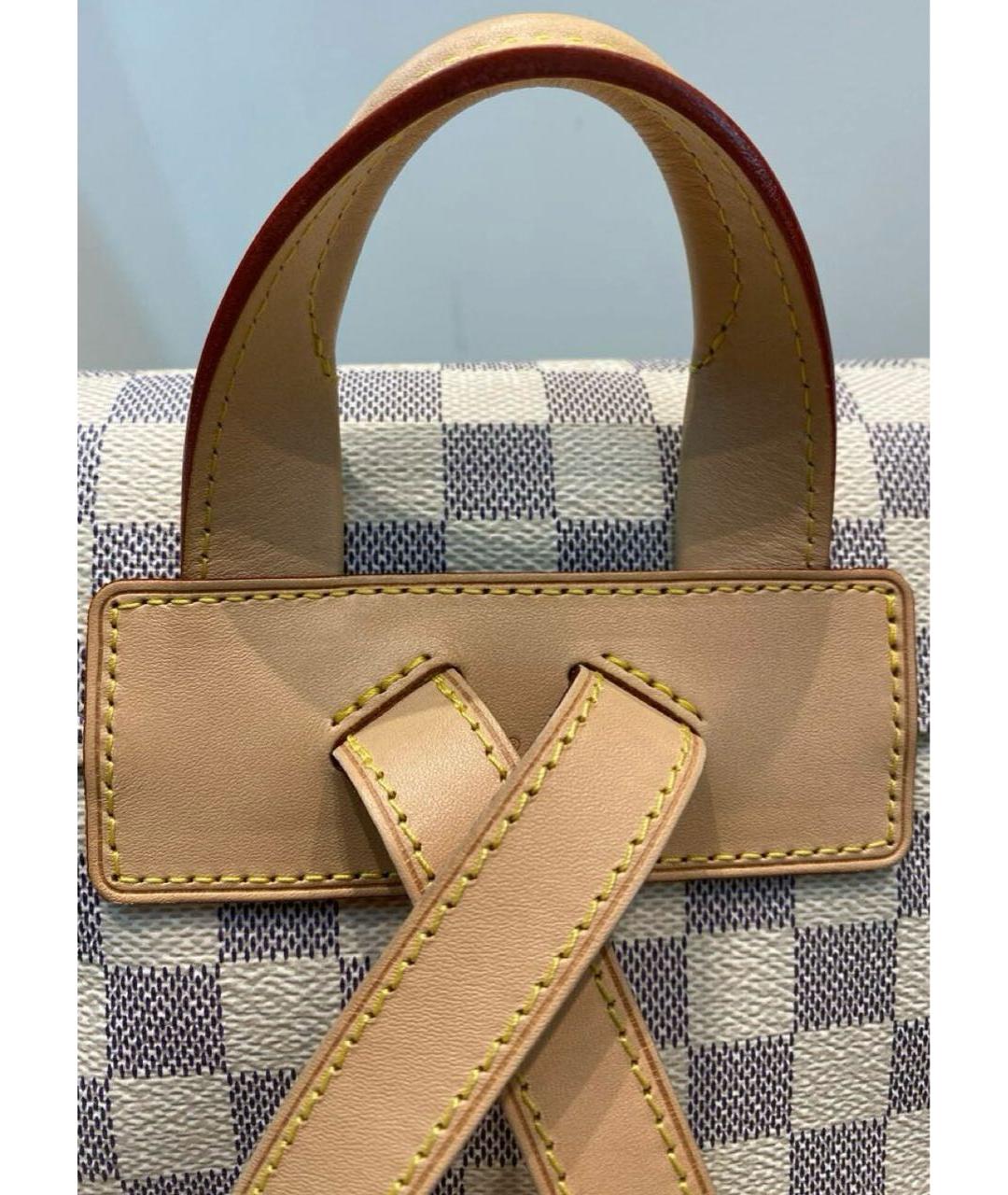 LOUIS VUITTON Белый рюкзак, фото 5