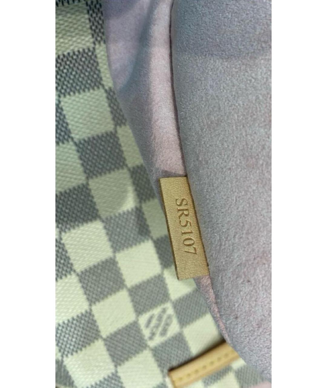 LOUIS VUITTON Белый рюкзак, фото 7
