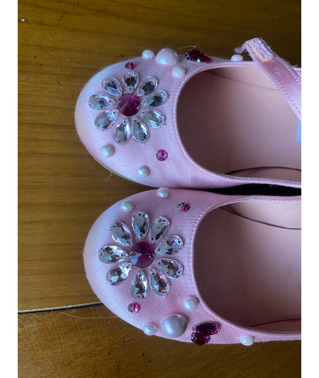 DOLCE&GABBANA Розовые текстильные туфли, фото 3
