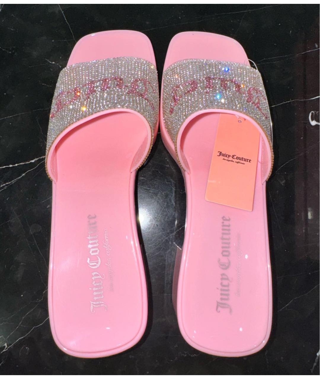 JUICY COUTURE Розовые босоножки, фото 3
