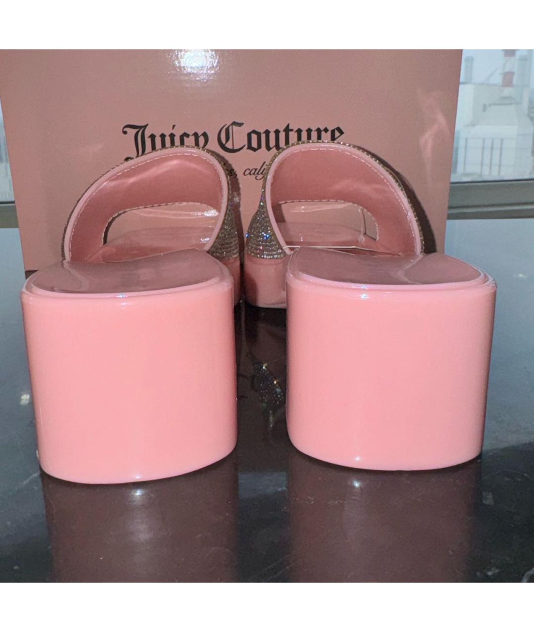 JUICY COUTURE Розовые босоножки, фото 4