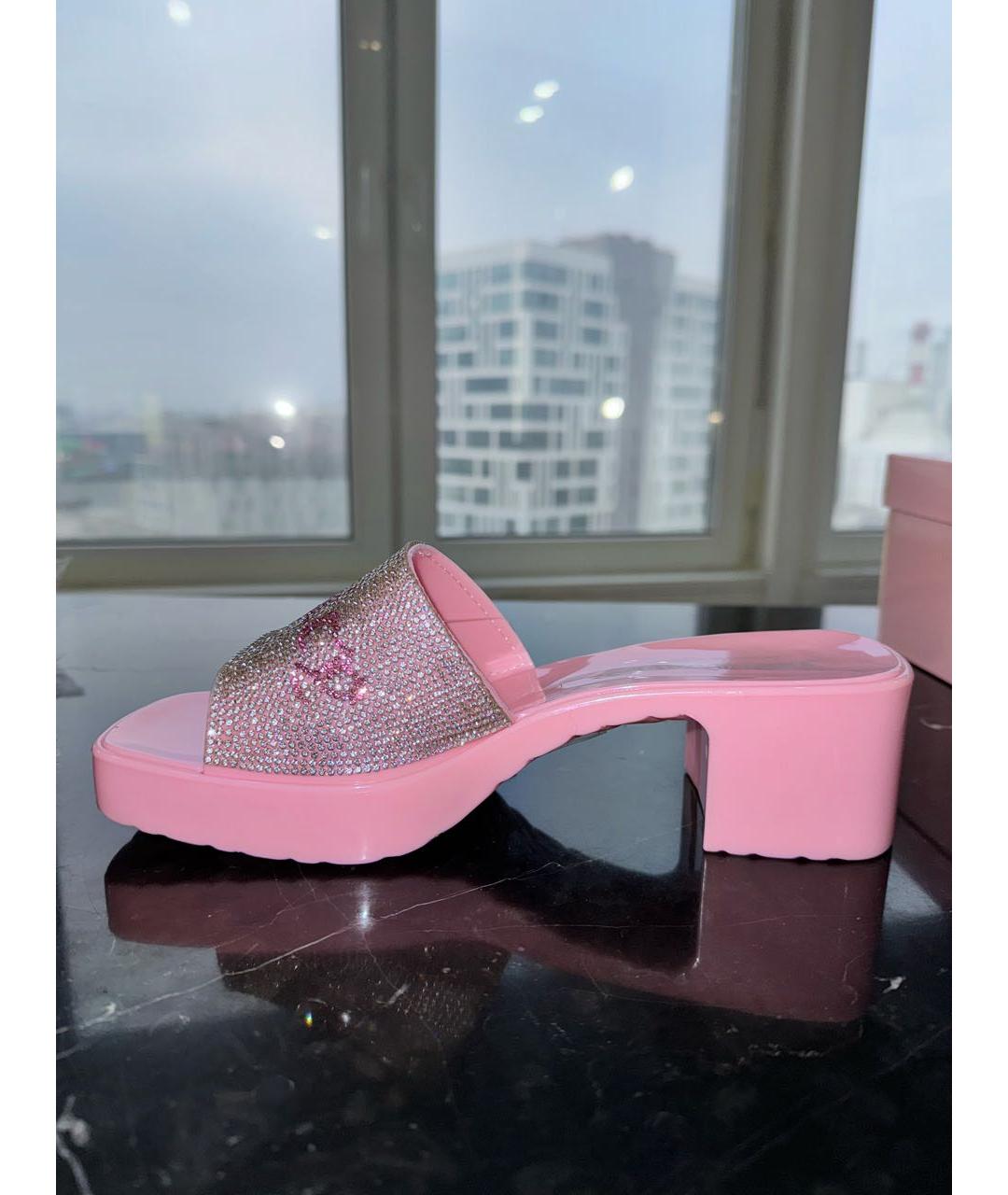 JUICY COUTURE Розовые босоножки, фото 9