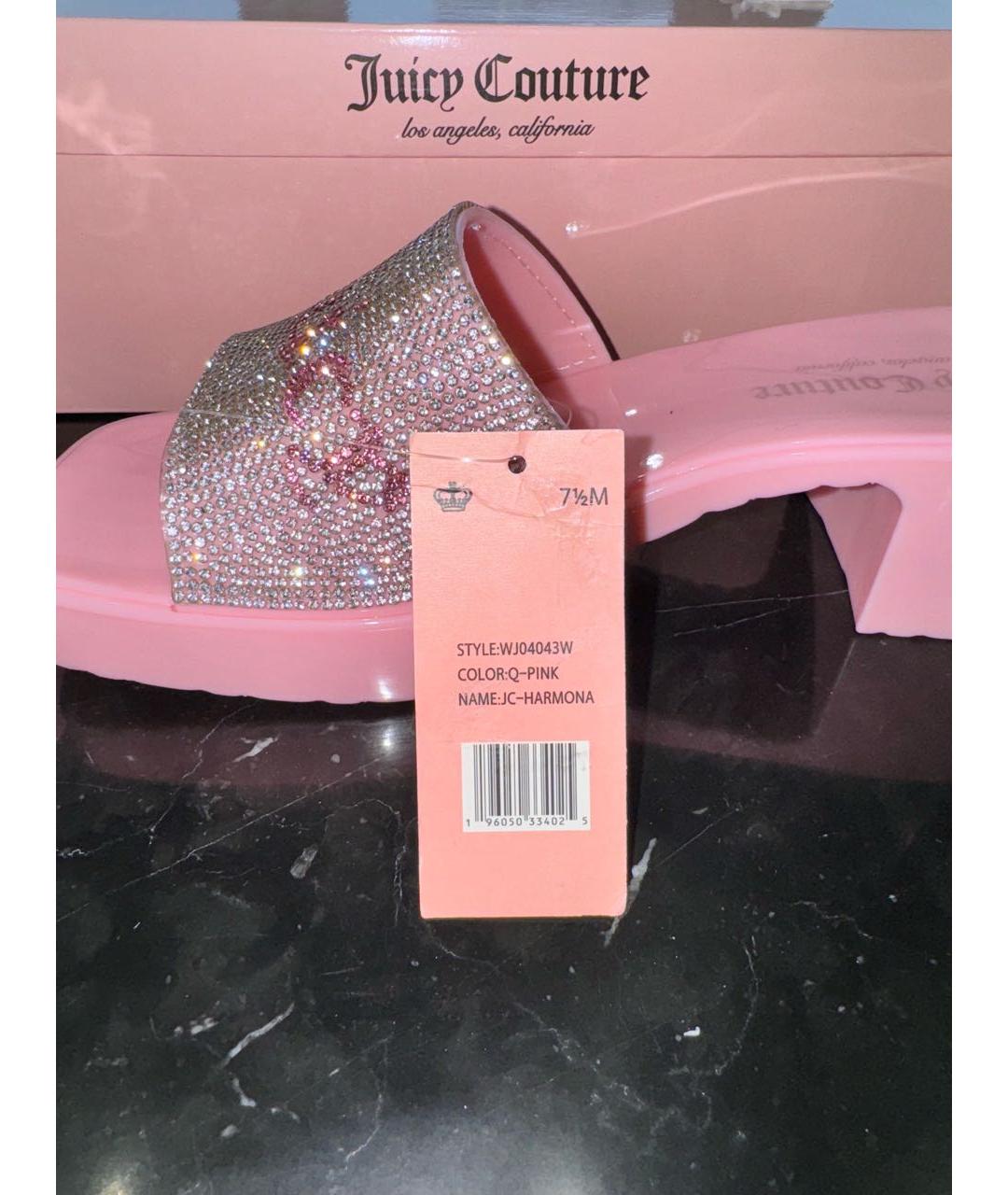 JUICY COUTURE Розовые босоножки, фото 8
