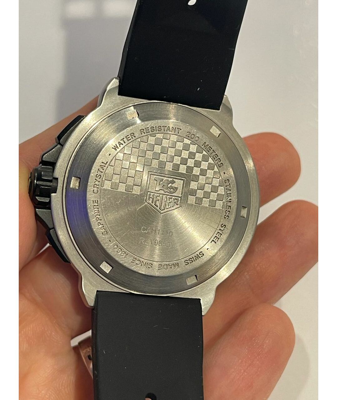 TAG HEUER Серебряные стальные часы, фото 2
