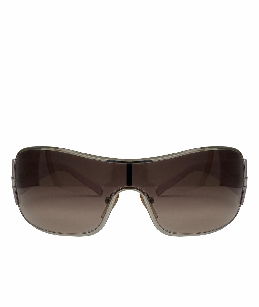 PRADA Розовые пластиковые солнцезащитные очки, фото 1