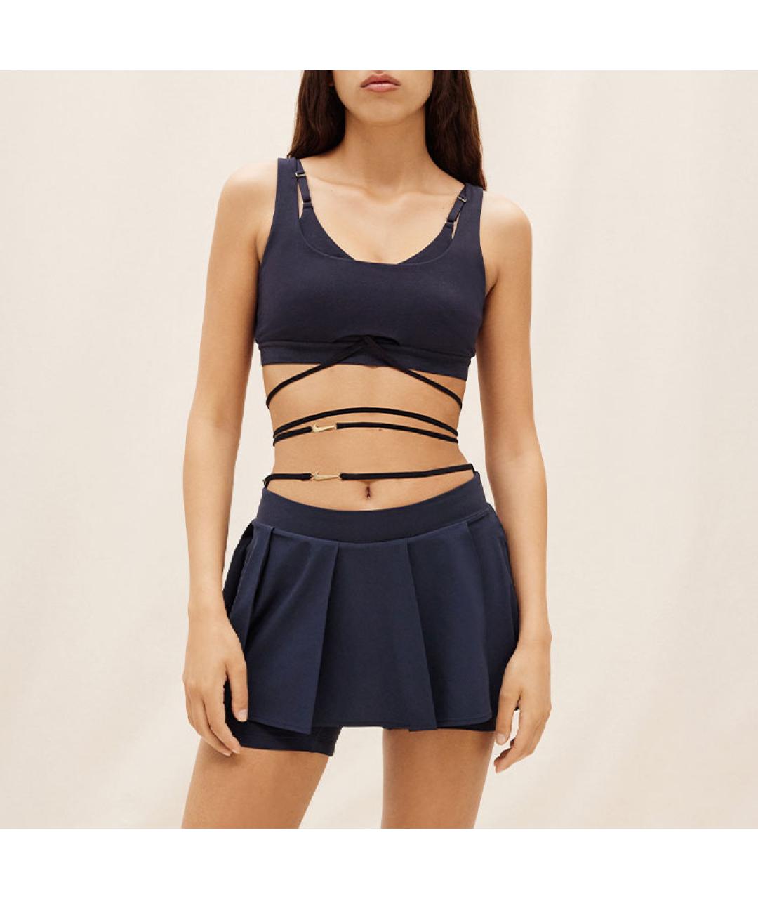 JACQUEMUS Синяя майка, фото 5