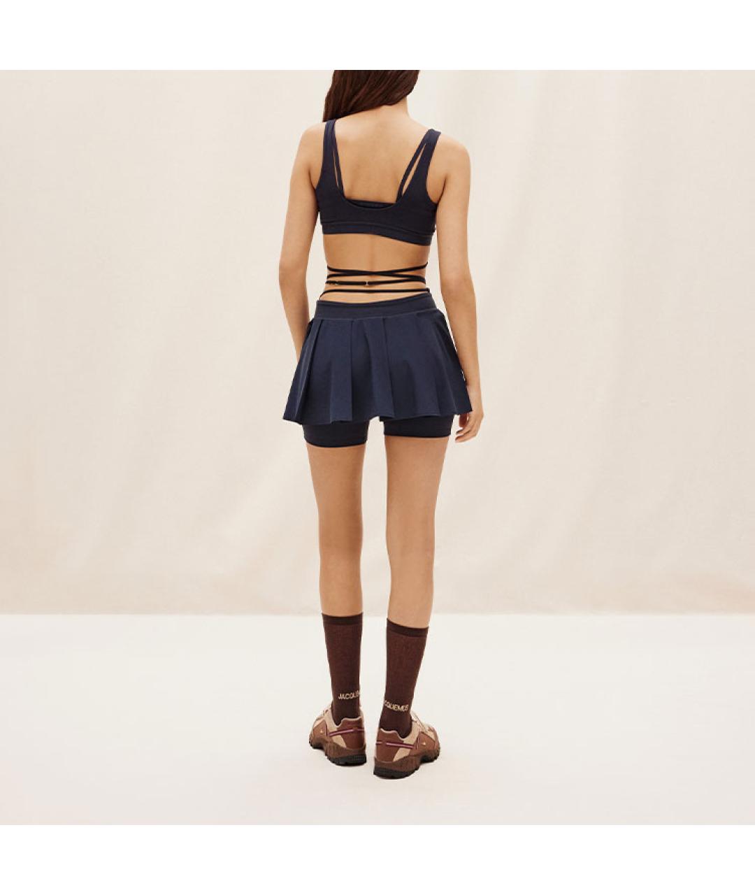 JACQUEMUS Синяя майка, фото 4