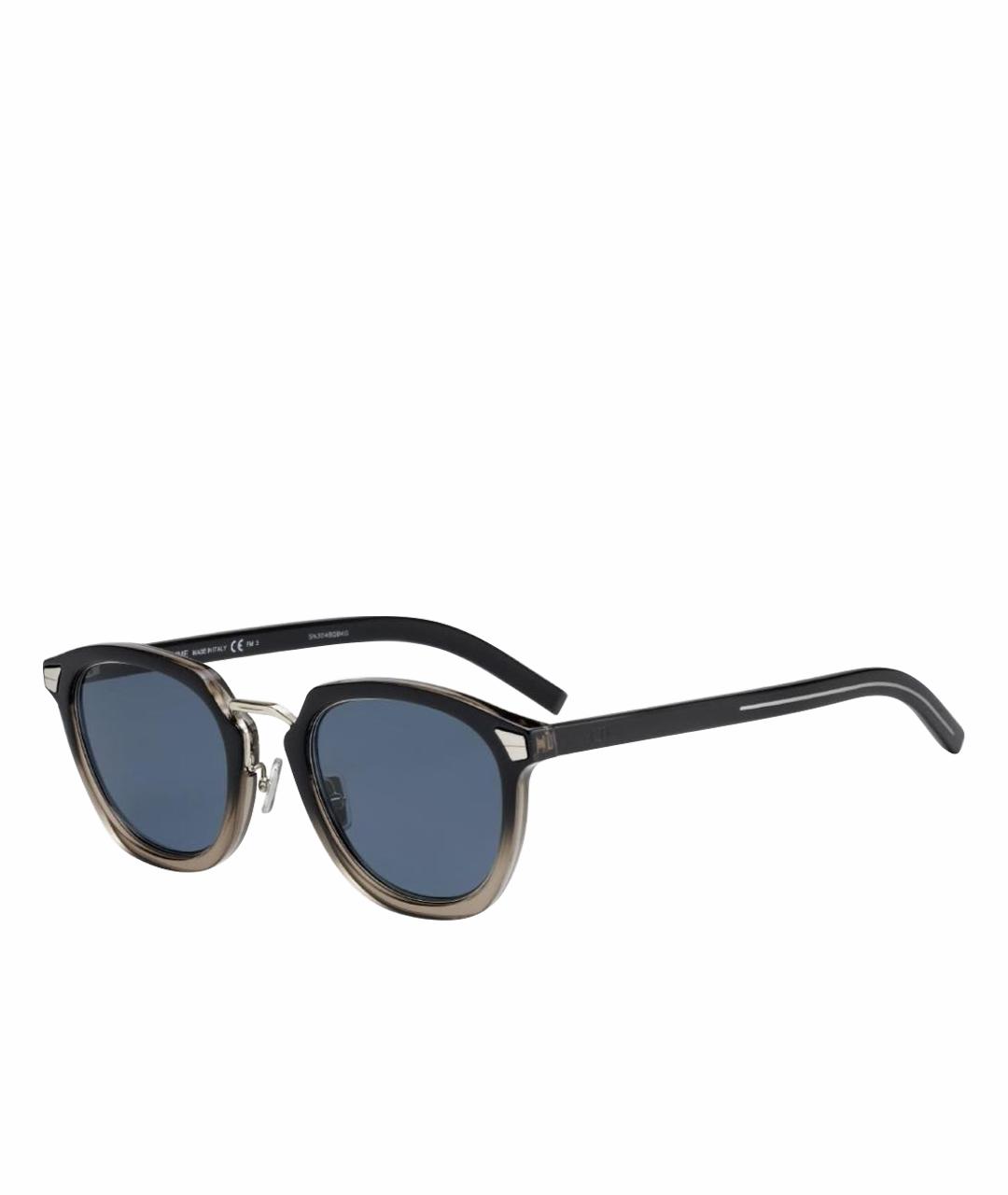 CHRISTIAN DIOR Синие пластиковые солнцезащитные очки, фото 1