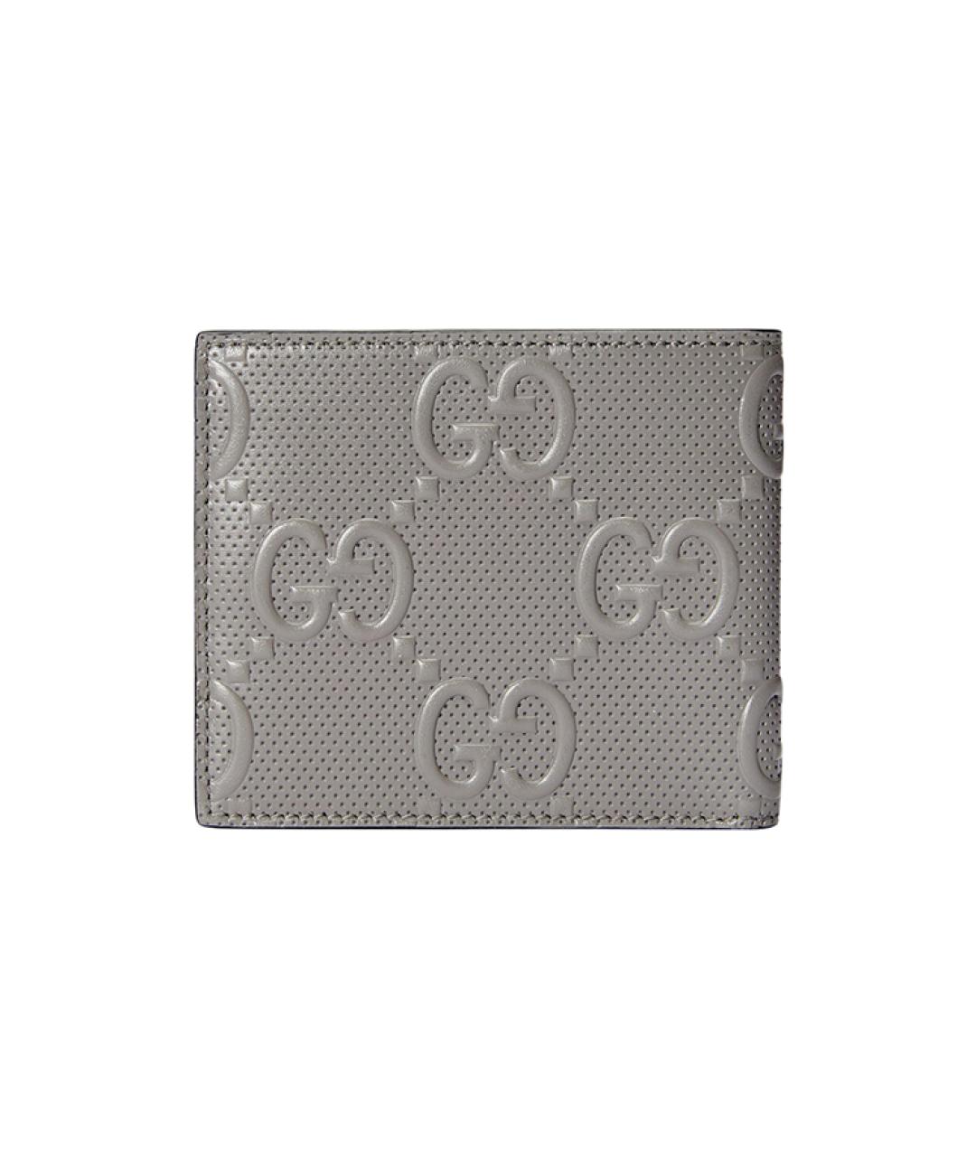 GUCCI Серый кошелек, фото 3