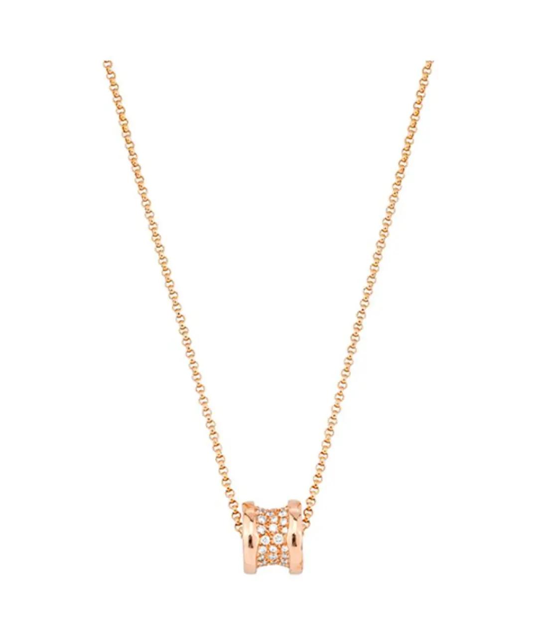 BVLGARI Розовое колье из розового золота, фото 1