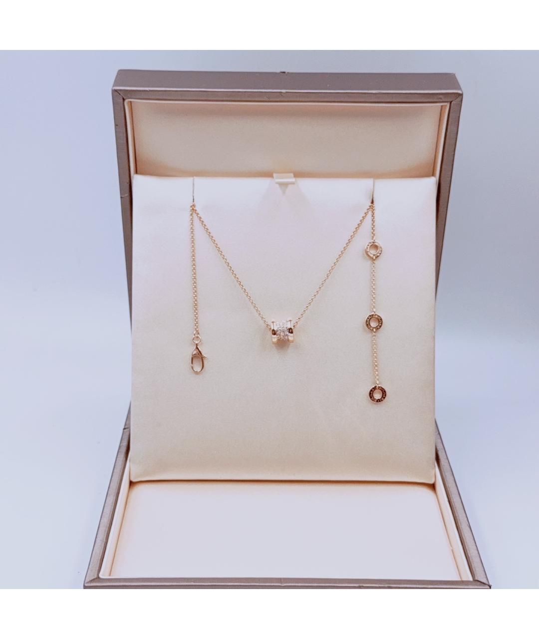 BVLGARI Розовое колье из розового золота, фото 3