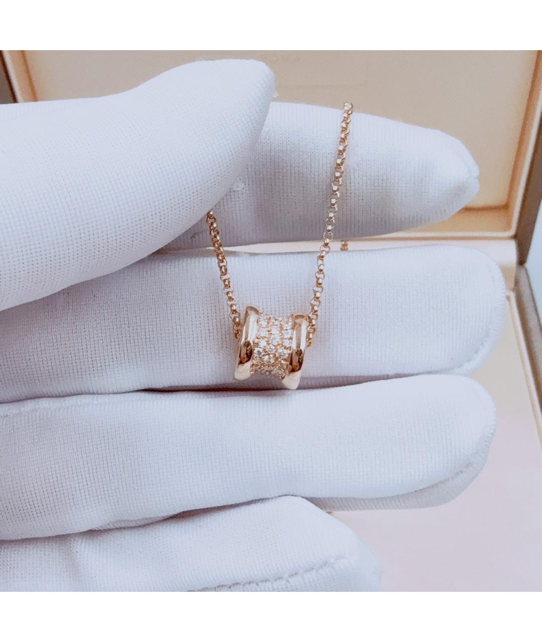 BVLGARI Розовое колье из розового золота, фото 2