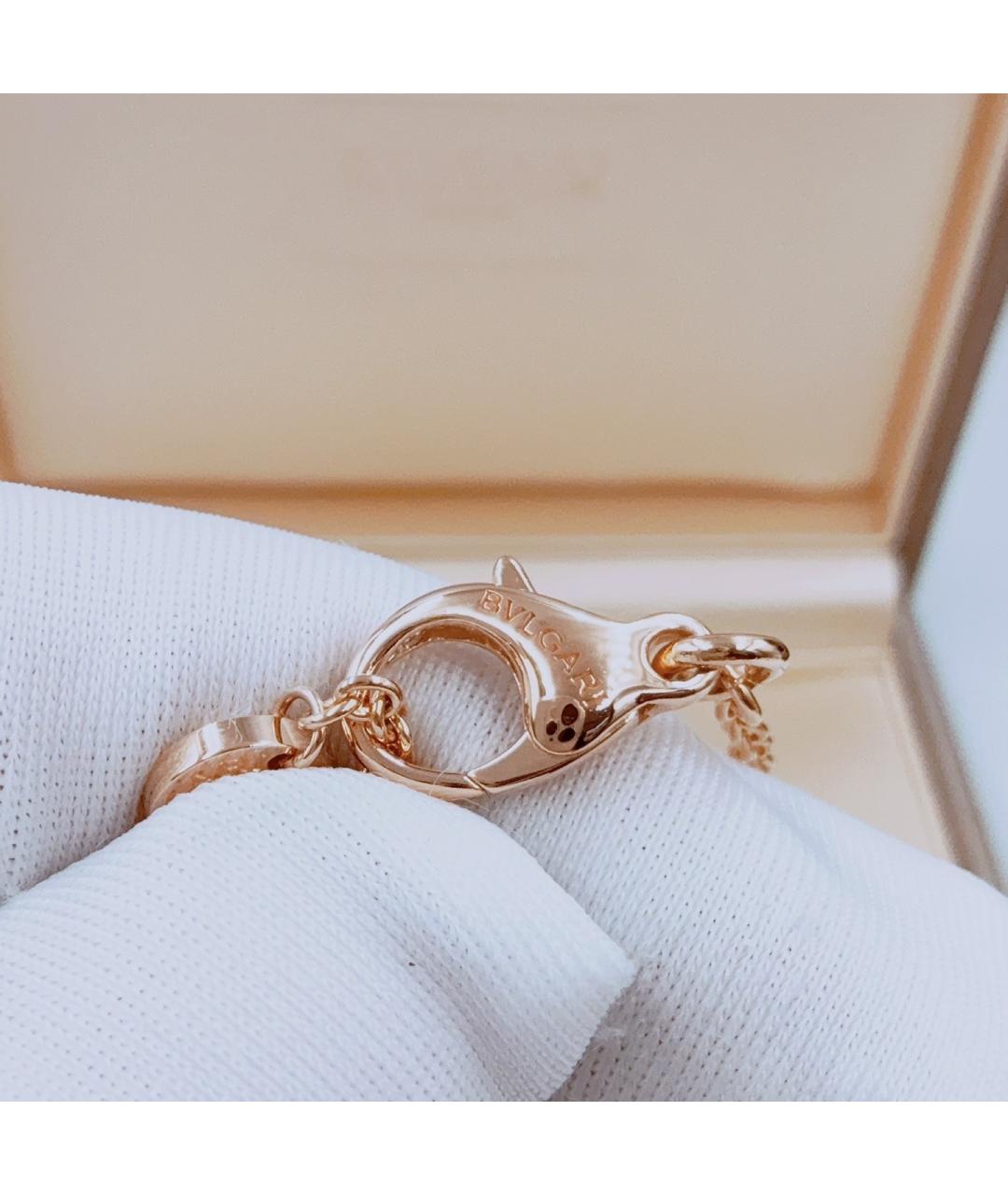 BVLGARI Розовое колье из розового золота, фото 5