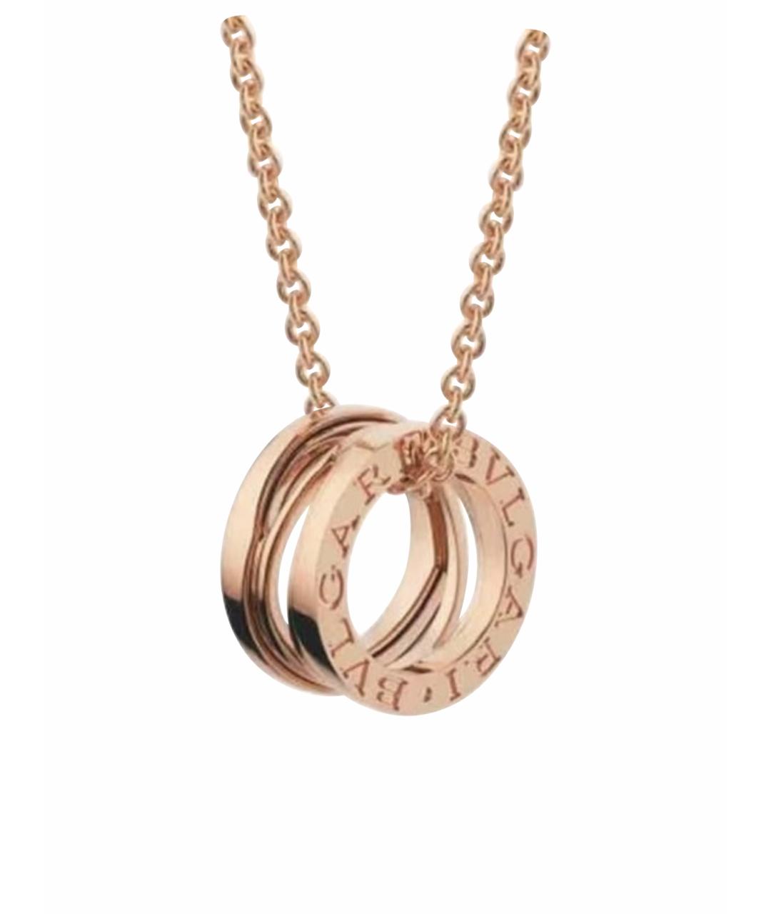 BVLGARI Розовое колье из розового золота, фото 1