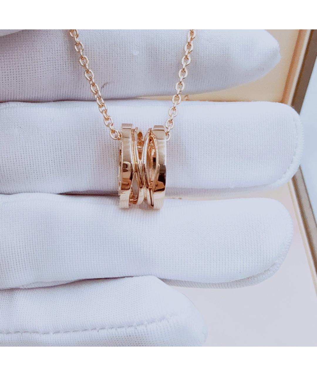 BVLGARI Розовое колье из розового золота, фото 4